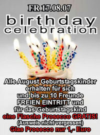 Birthday celebration@Ballhaus Freilassing