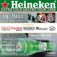 Heineken Ice Cold Tour 2008@Sound Theatre