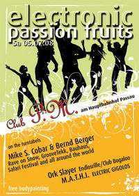 Electronic Passion Fruits@Club P. M.