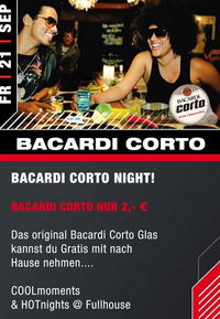 Bacardi Corto Night@Fullhouse