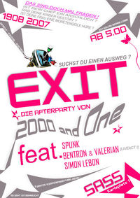 E X I T - Afterparty 2000 and One@SASS