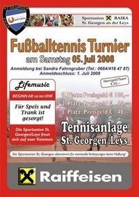 Fußballtennisturnier@Sportplatz St. Georgen/Leys