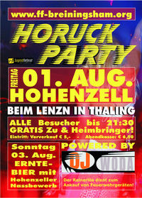 Horuckparty@Lenzn in Thaling