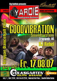 Good Vibration Soundsystem@Volksgarten Banane