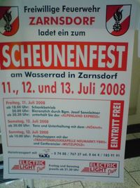 Scheunefest @Zarnsdorfler Freizeitanlage