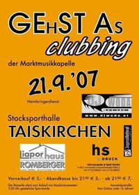 GEhST As Clubbing@Stocksporthalle