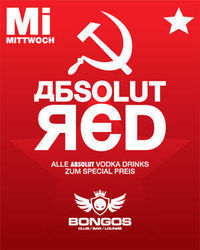 Absolut Red@Bongos