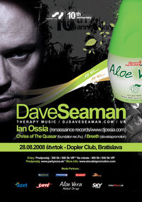 10 Years Slovakiapromotion with Dave Seaman@Dopler Multicentrum