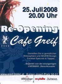 Re-Opening@Cafe Bar Greif****
