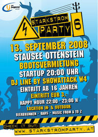 Starkstromparty 6@Stausee Ottenstein