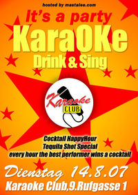 Karaoke - sing and drink@Karaoke Club