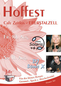 Hoffest Cafe Zeitlos@Cafe Zeitlos