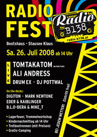 Radiofest B138@Bootshaus Stausee Klaus an der Pyhrnbahn