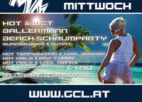 Hot & Wet Ballerman Beach-Schaumparty@Millennium SCS