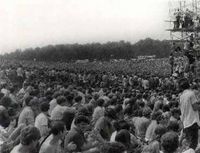 Woodstock, warum kann es nicht immer so sein, Leben auf einem Festival