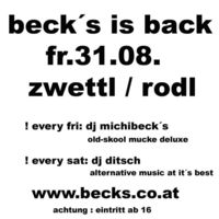 beck´s is back party@Becks Bar