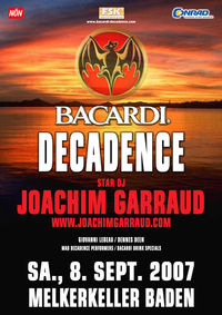 Bacardi Decadence@Melkerkeller Baden