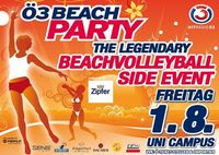 Ö3 Beach Party - Beachvolleyball Side Event@Campus der Uni Klagenfurt 