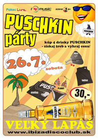 Pushkin party@Ibiza Disco Club