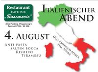 Italienischer Abend@Restaurant Rosemarie