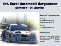 Int. Eurol Auto-Bergrennen St. Agatha@Esthofen / St.Agatha