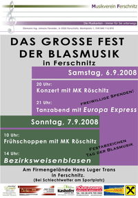 Das große Fest der Blasmusik@Firmengelände Hans Luger Trans