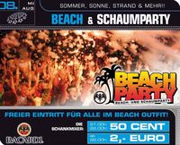 Beach & Schaumparty