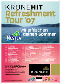 Kronehit Refreshment Tour 2007@Strandbad Podersdorf