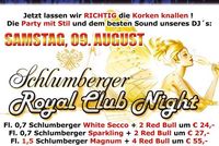 Schlumberger Royal Club Night@Segabar Linz