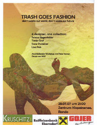 Trash goes Fashion@Zentrum Klopeiner See