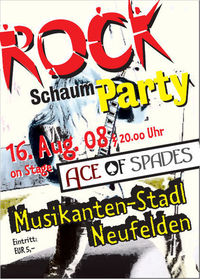 Rock Schaum-Party@Musikanten-Stadl Neufelden