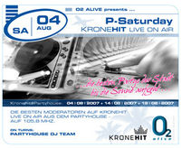 P-Saturday live on Air auf Kronehit