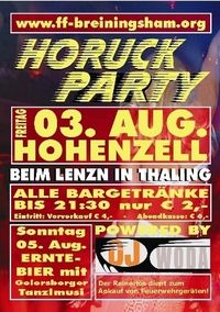 Horuck Party@Beim Lenzn in Thaling