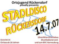 Stadldisco Rückersdorf@Stadl