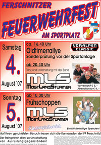 Feuerwehrfest Ferschnitz@Sportplatz Ferschnitz