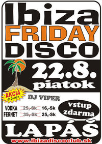 Ibiza friday disco@Ibiza Disco Club