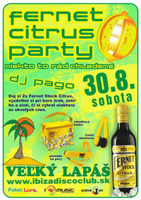 Fernet citrus párty@Ibiza Disco Club