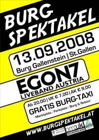 Burgspektakel EGON7 Live@Burg Gallenstein