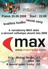 Max-Radio Birthday party@Tartus Amigos