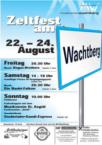 Zeltfest am Wachtberg@Wachtberg