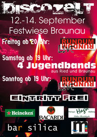 Discozelt@Festwiese Braunau (Filzmoserwiese)