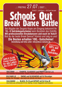 Schools Out Break Dance Battle