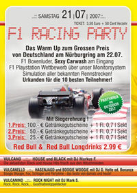 F1 Racing Party