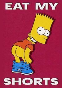 Bart Simpson(eat my shorts)