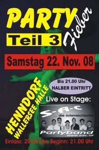 Party Fieber Teil 3 @Wallerseehalle