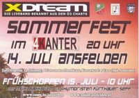 Sommerfest im 4Kanter@4Kanter