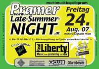 Pramer Late Summer Night@Mehrzweckhalle Pram