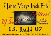 7 Jahre Marys Irish Pub@Marys Irish Pub