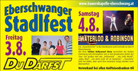 Eberschwanger Fest@siehe Beschilderung