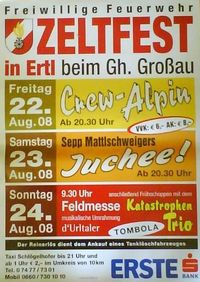 Zeltfest der FF Ertl@Gasthaus Großau